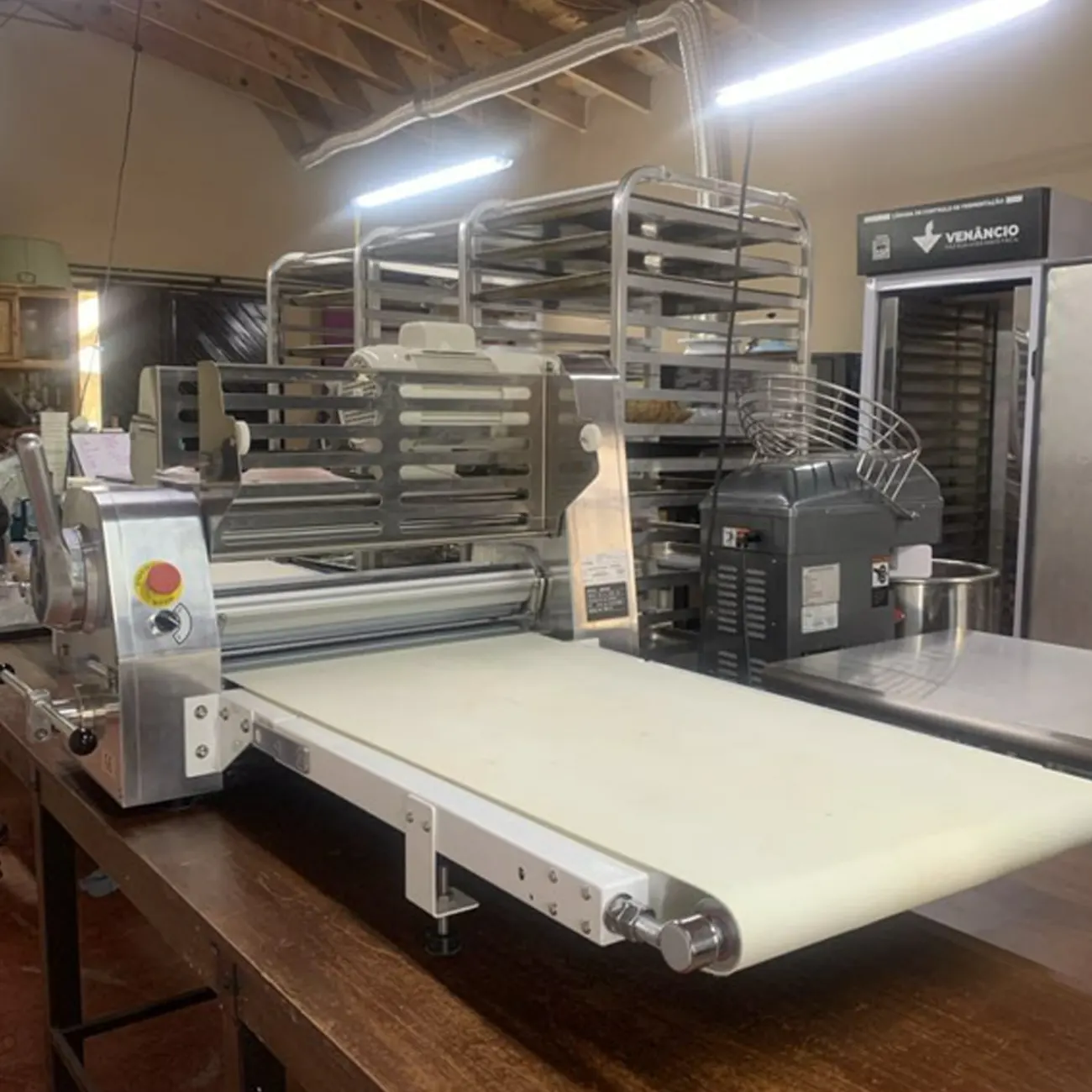 Laminadora De Masa Reversible Automatico Sobre Mesa CRT PROFESSIONAL Jdr520B - Imagen 3