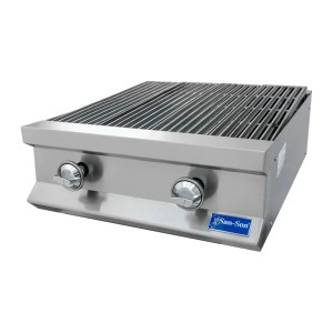 Asador Industrial Piedra Volcanica 2 Quemadores 61 Cm SAN-SON Ssa24