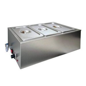 Baño Maria Electrico 3 Insertos 1200W MIGSA Zck165At-3