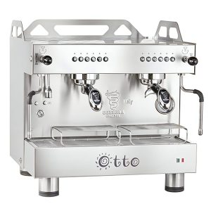 Cafetera Industrial Automatica 2 Grupos Caldera De 8 Litros 360 Tazas Por Hora BEZZERA OTTO COMPACT DE AF 2GR SS