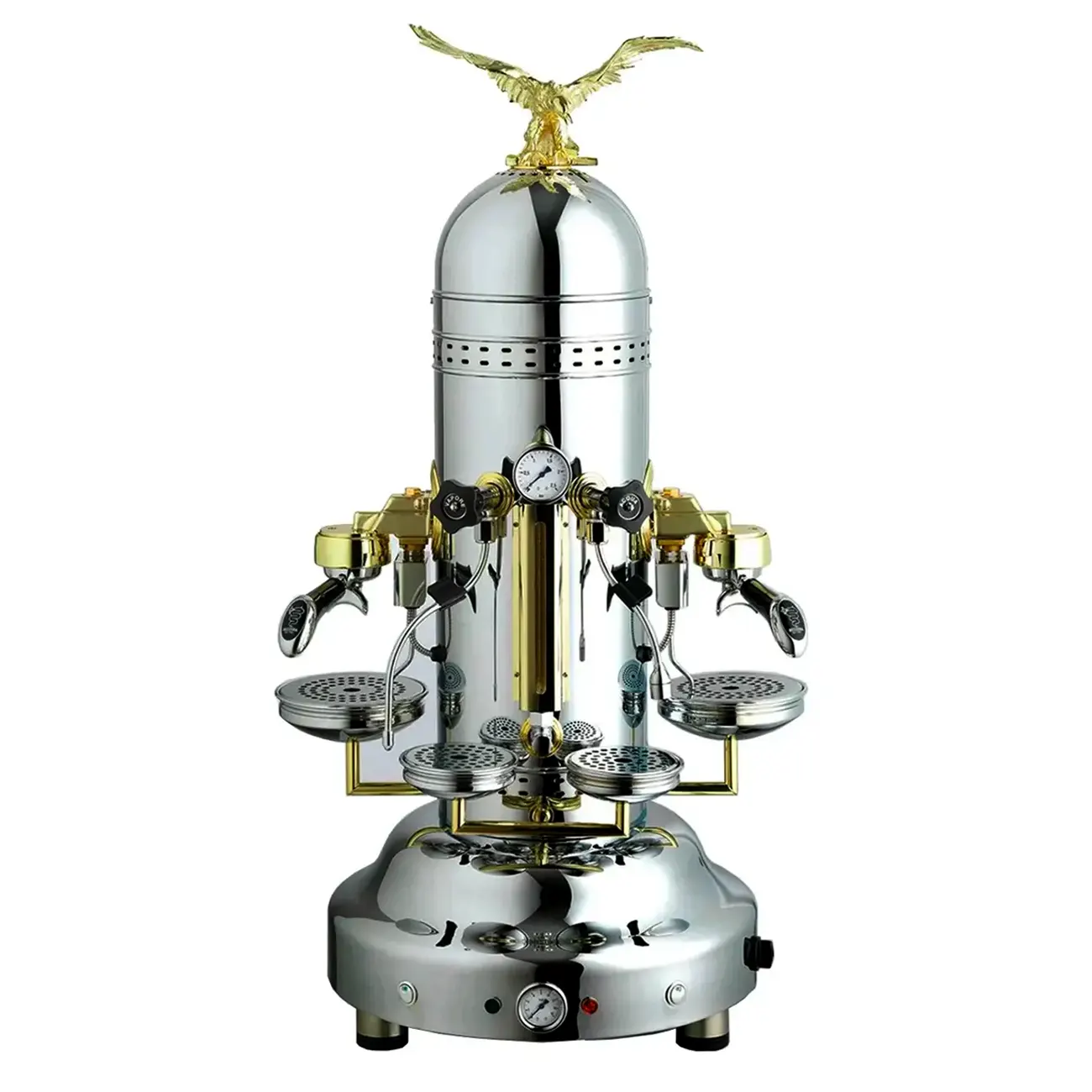 Cafetera Industrial Semiautomatica 2 Grupos Caldera De 11 Litros 480 Tazas Por Hora BEZZERA Eaglepm2Gr