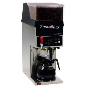 Cafetera Percoladora Con Molino Para 1 Jarra GRINDMASTER Gnb-11H