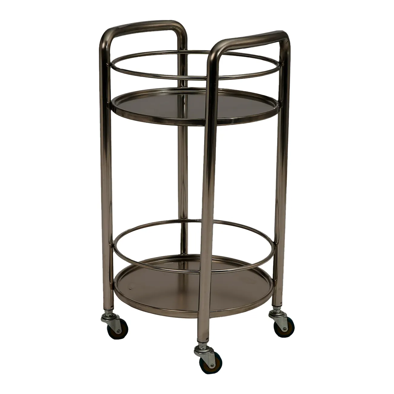 Carro De Servicio Circular 43 Cm 2 Niveles MIGSA Qrc-2