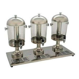 Despachador De Bebidas y Jugos 3 Tanques De 8 Litros MIGSA Zcf303B