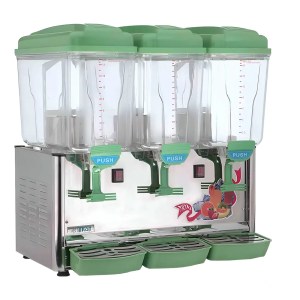 Dispensador De Bebidas 3 Tanques De 15 Litros 370W MIGSA Lyj-345