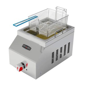 Freidora Industrial A Gas 5L 28 Cm DRAGO Fg-5