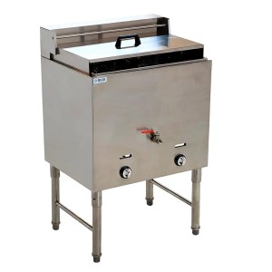 Freidora Industrial A Gas A Piso 2 Canastillas 28 Litros MIGSA Hgf-74