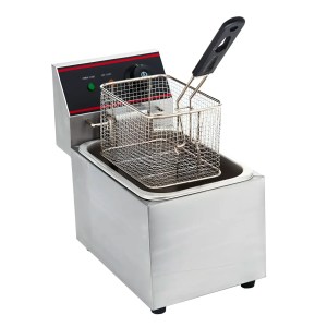 Freidora Industrial Electrica 1 Tina 4 Litros 1500W MIGSA Ckef1Lts4