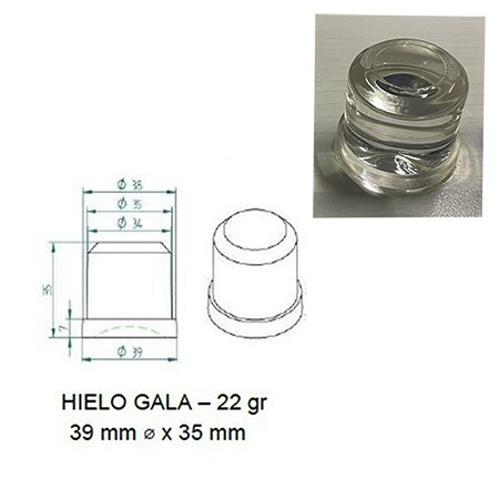 Maquina De Hielo 46 Kg Por Dia 46.5 Cm 120V ITV Galang95 - Imagen 4