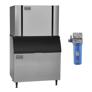 Maquina De Hielo Industrial 771 Kg / Dia Con Filtro 208V ICEOMATIC CIM1446FA+B110PS+FXI-12