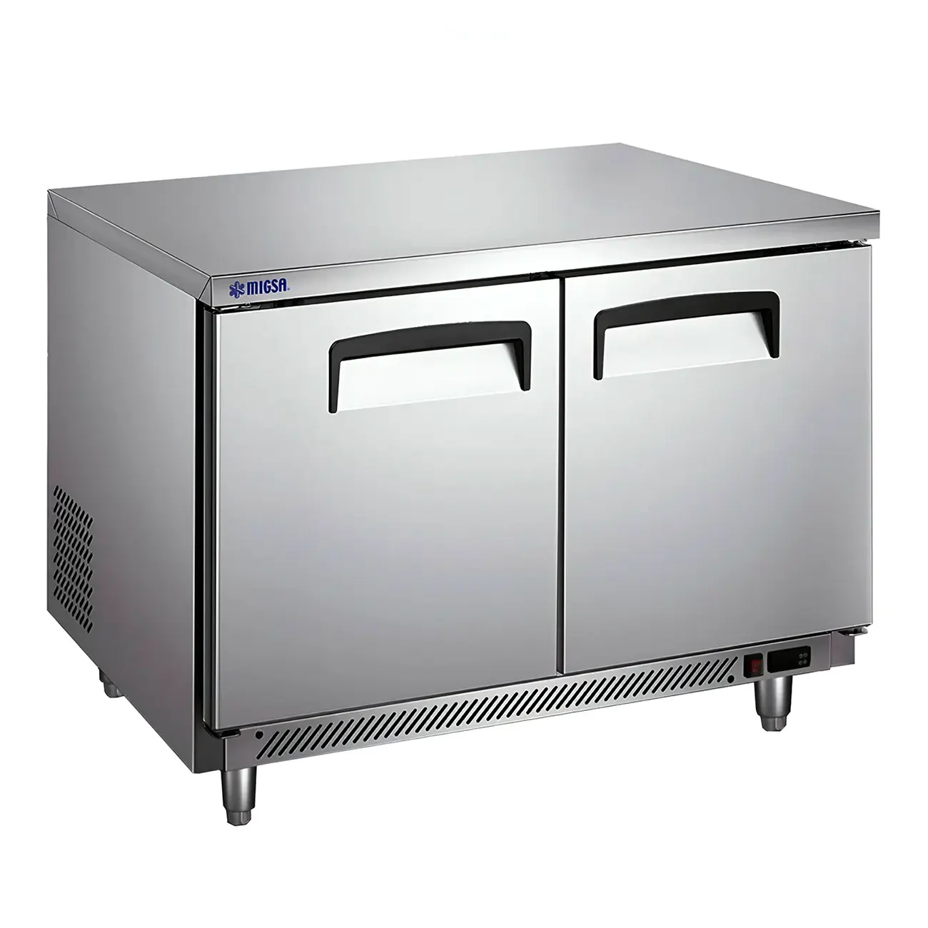 Mesa Congelada Bajo Mostrador 2 Puertas 340L 122 Cm 110V MIGSA Uc-48F-2