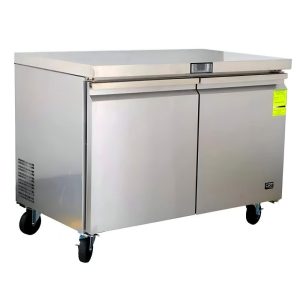 Mesa Congelador De Trabajo 2 Puertas 153 Cm CRT PROFESSIONAL Mccb602