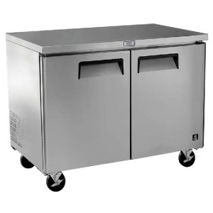 Mesa Refrigerada De Trabajo 2 Puertas 122 Cm CRT PROFESSIONAL Mrcb482