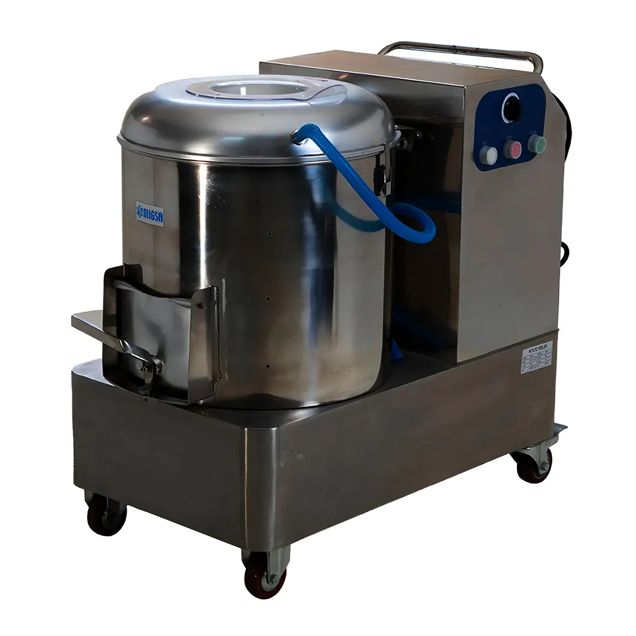 Pelador de Papas Industrial 30 Kg 1500W MIGSA Hlp-50