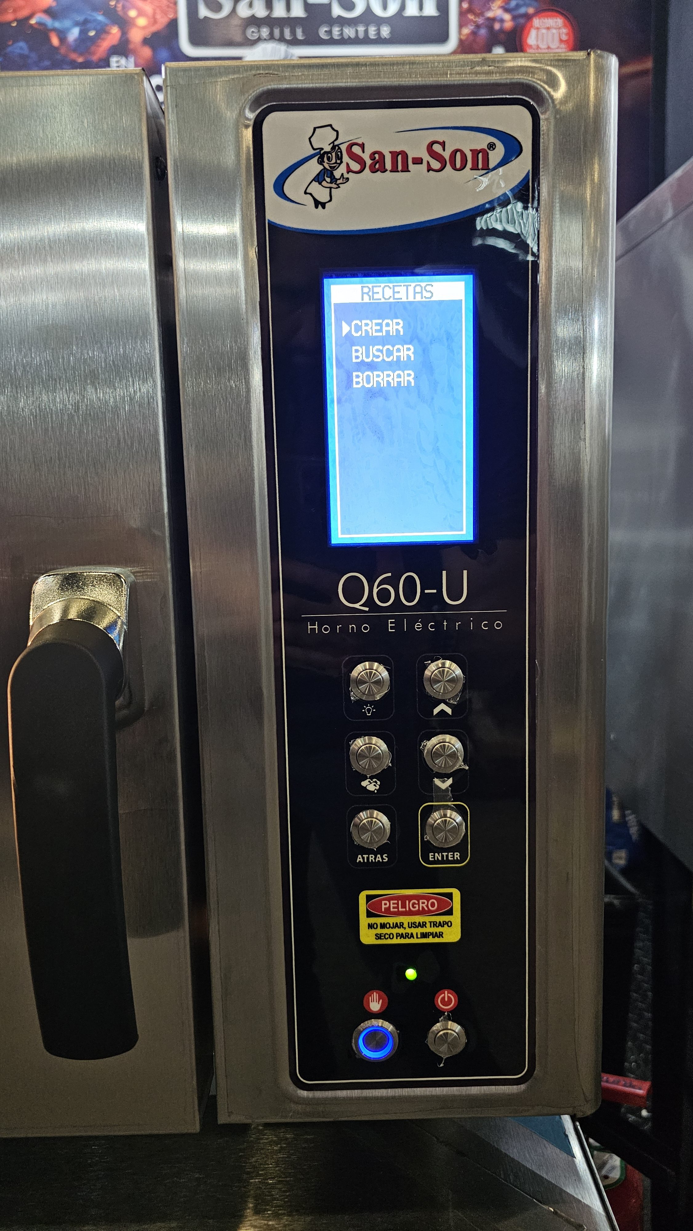 Horno de Convección Eléctrico Con Vapor Multifuncional SAN-SON Q60-U - Imagen 3