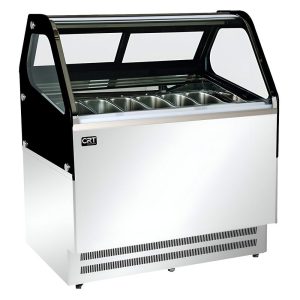 Vitrina Para Helado Italiano Gelato 6 Divisiones 220V 123 Cm CRT PROFESSIONAL Fggs1200Lm
