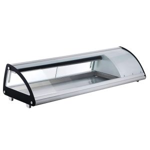 Vitrina Para Sushi Refrigerada Horizontal Sobre Mostrador 63L 131 Cm MIGSA Rts-63L