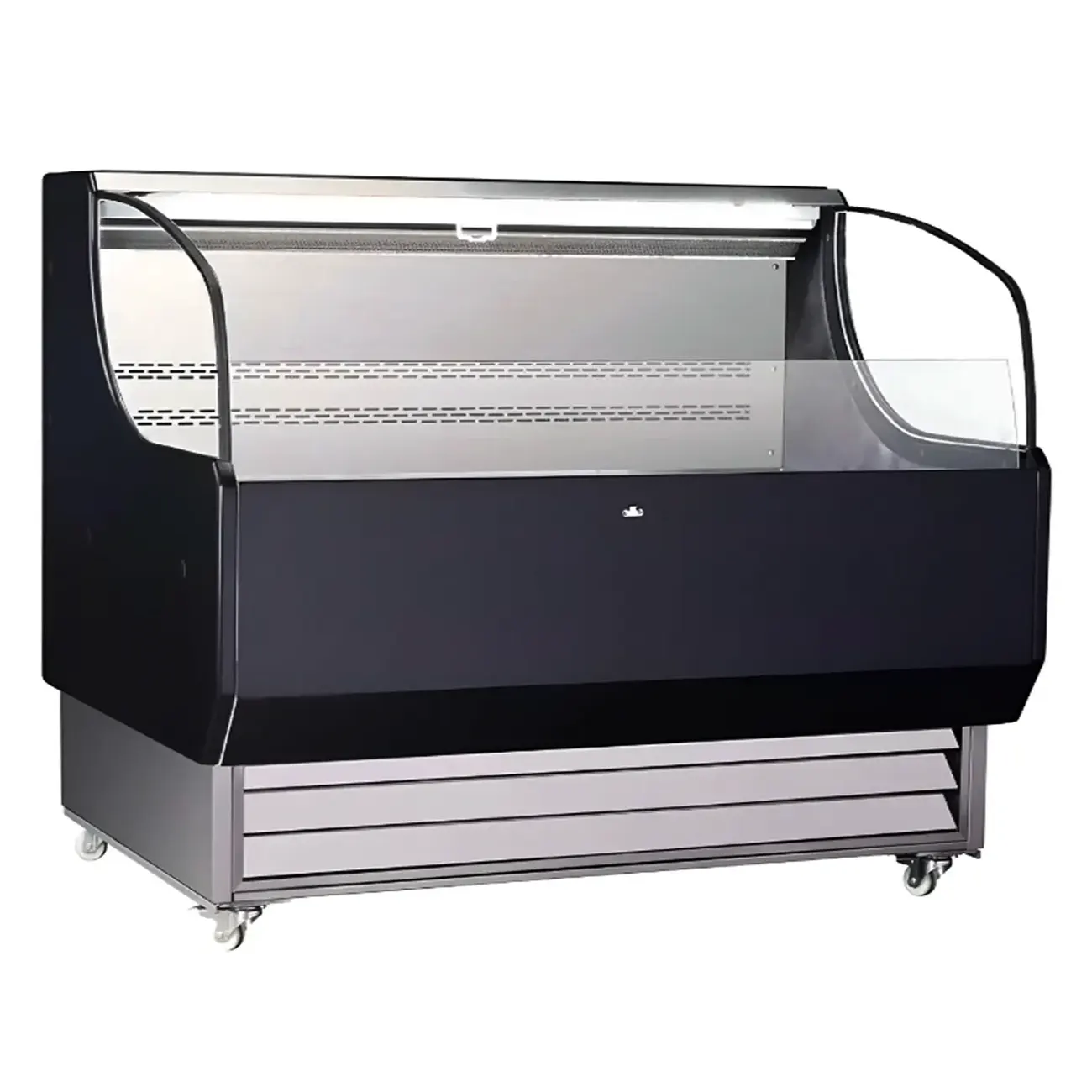 Vitrina Refrigerada Bajo Perfil Supermercado 370L 131 Cm 110V MIGSA Rts-370L