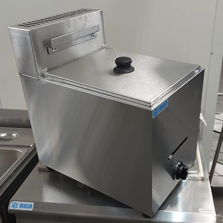 Freidora Industrial De Gas 6 Litros MIGSA Bn-71 - Imagen 2