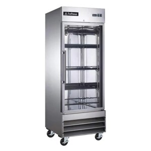 Congelador Industrial 1 Puerta Cristal ICEHAUS Cv-1Pc-Ss-01