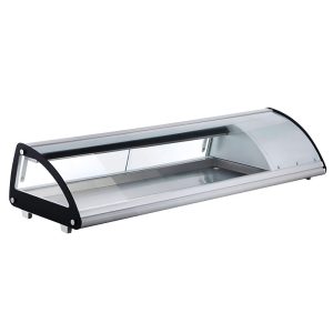 Vitrina Para Sushi Refrigerada Horizontal Sobre Mostrador 103L 175 Cm MIGSA Rts-103L
