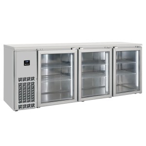 Refrigerador Para Bar Contrabarra 3 Puertas De Vidrio 216 Cm Infrico Erv84Iigd