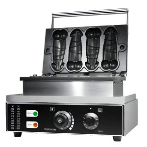 Waflera Industrial Con Forma de Pene 1500W 110V MIGSA WDR-4