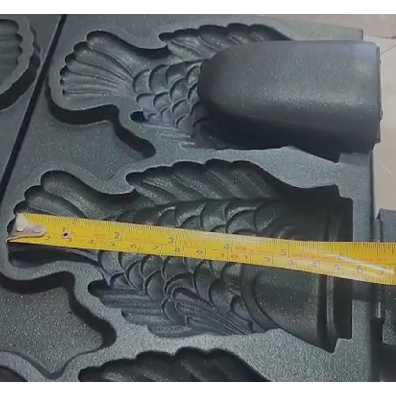 Waflera Industrial Con Forma De Taiyaki Para Rellenar 1600W 110V MIGSA WTG-1 - Imagen 3