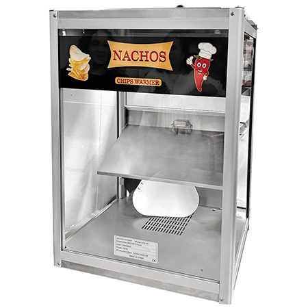 Exhibidor y calentador de nachos migsa nw-30