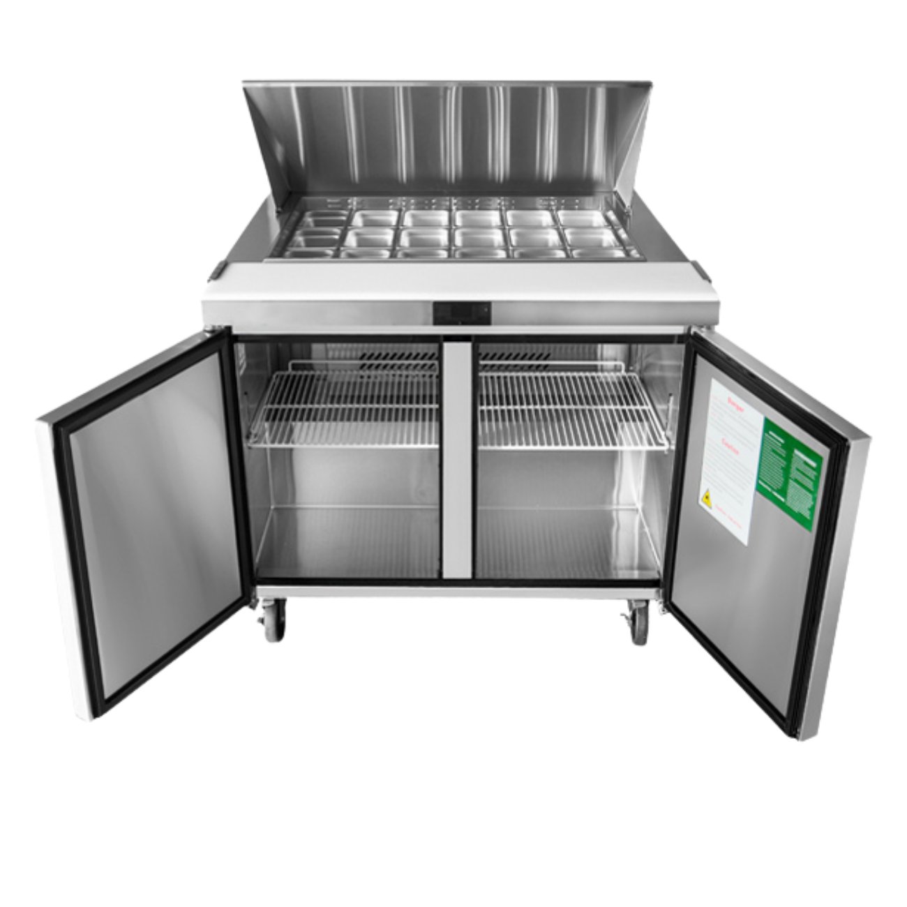 Mesa Refrigerada De Preparacion Mega Top 122 Cm 115V ATOSA MSF8306GR - Imagen 2