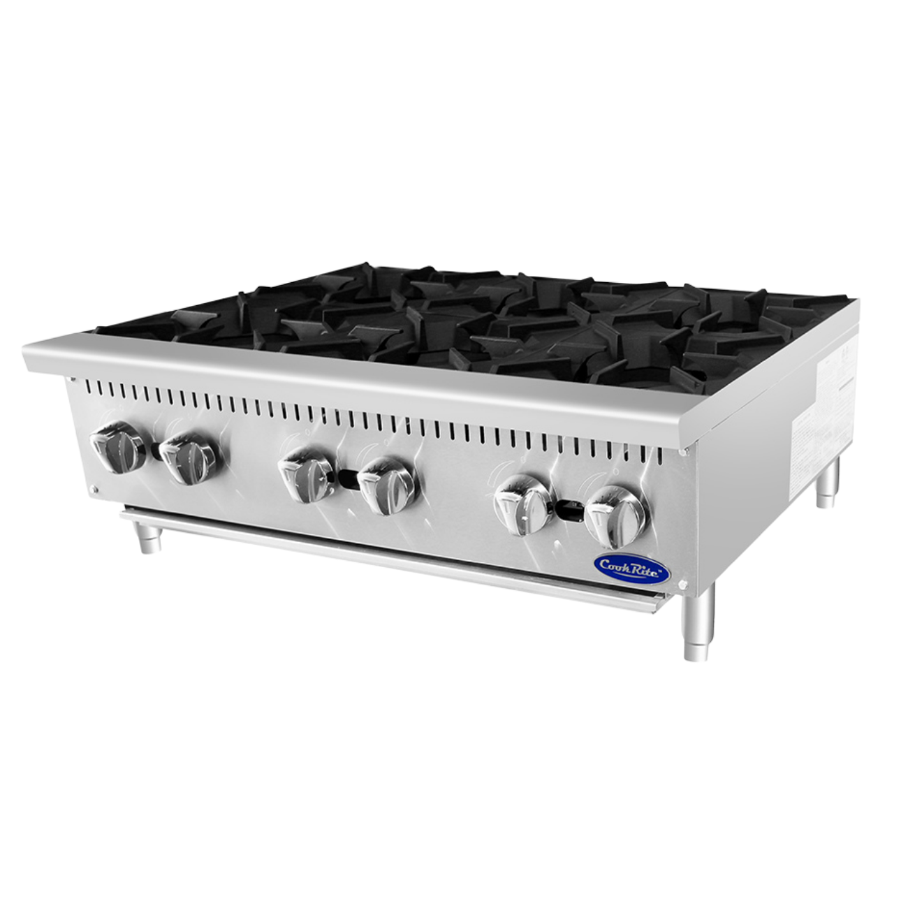 Parrilla Industrial HD 6 Quemadores 91 Cm COOK RITE ACHP-6 - Imagen 4