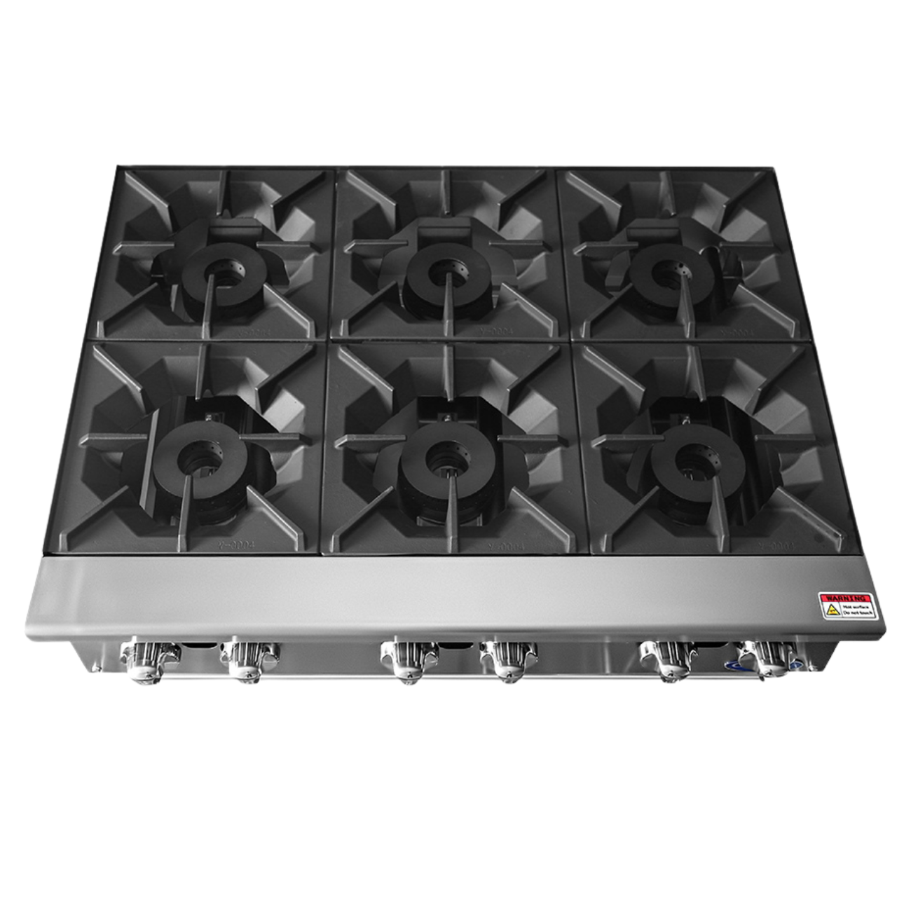 Parrilla Industrial HD 6 Quemadores 91 Cm COOK RITE ACHP-6 - Imagen 6