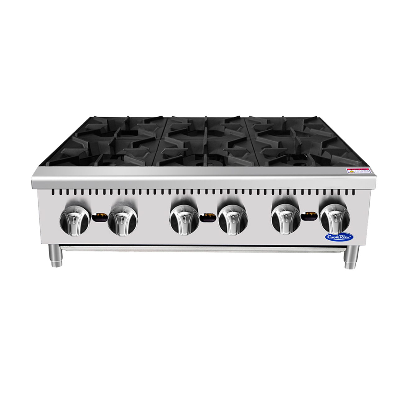 Parrilla Industrial HD 6 Quemadores 91 Cm COOK RITE ACHP-6 - Imagen 7