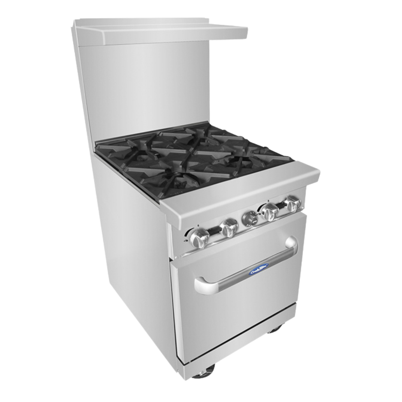 Estufa Industrial Con Horno De 4 Quemadores COOK RITE AGR-4B - Imagen 3