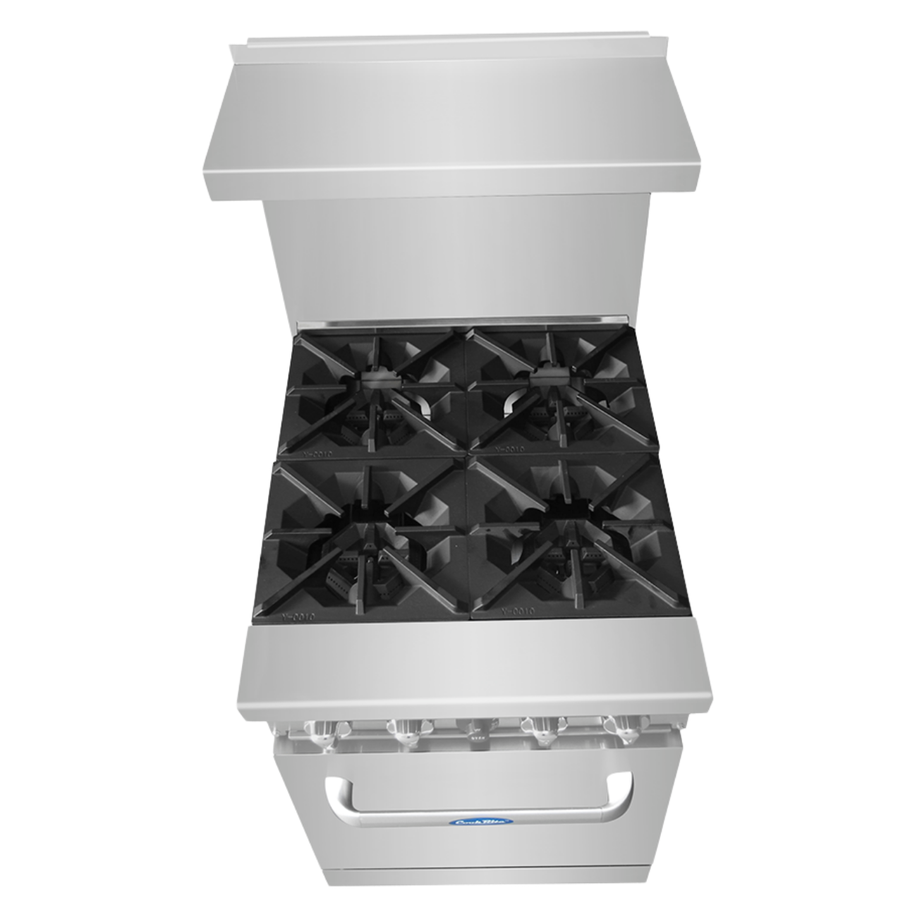 Estufa Industrial Con Horno De 4 Quemadores COOK RITE AGR-4B - Imagen 5
