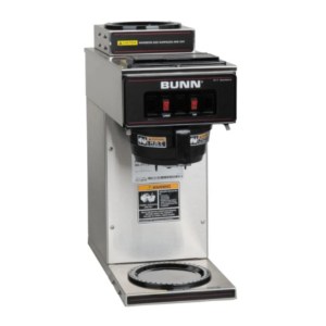 Cafetera Percoladora Para Dos Jarras 2 Quemadores 120V Bunn VP17-2