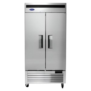 Congelador Industrial Vertical 2 Puertas 28 Pies Slim 115V ATOSA MBF8502GR