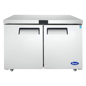 Mesa Congelador De Trabajo 2 Puertas 123 Cm 115V ATOSA MGF8406GR
