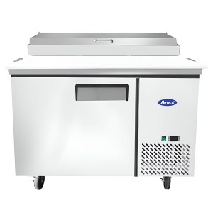 Mesa Refrigerada De Preparacion De Pizza 1 Puerta 112 Cm 115V ATOSA MPF8201GR