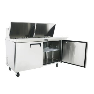 Mesa Refrigerada De Preparacion Mega Top 152.4 Cm 115V ATOSA MSF8307GR