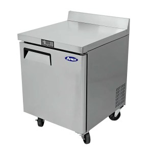Mesa Refrigerada De Trabajo Con Lambrin 1 Puerta 69 Cm 115V ATOSA MGF8408GR