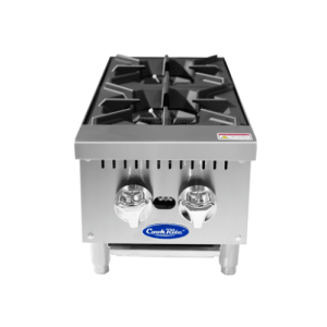 Parrilla Industrial 2 Quemadores 25000 BTU COOK RITE ATHP-12-2