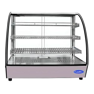 Vitrina Caliente Sobre Mostrador Curva 4.4 PIES CU 115V COOK RITE CHDC-44