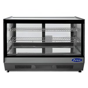 Vitrina Refrigerada Sobre Mostrador Recto 5.6 Pies Cubico 90 Cm 115V ATOSA CRDS-56