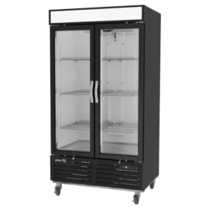 Refrigerador Industrial Vertical 2 Puertas Cristal Con Display Asber ARMD 37 HC