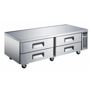 Base Chef Refrigerada 4 Cajones 184 Cm ICEHAUS BRM-4C-SS-01