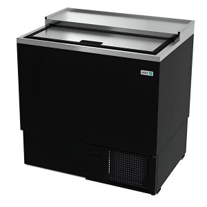 Congelador Enfriador de Tarros Vinil Negro 1 Puerta ASBER AGF-36 HC (4 SEMANAS)