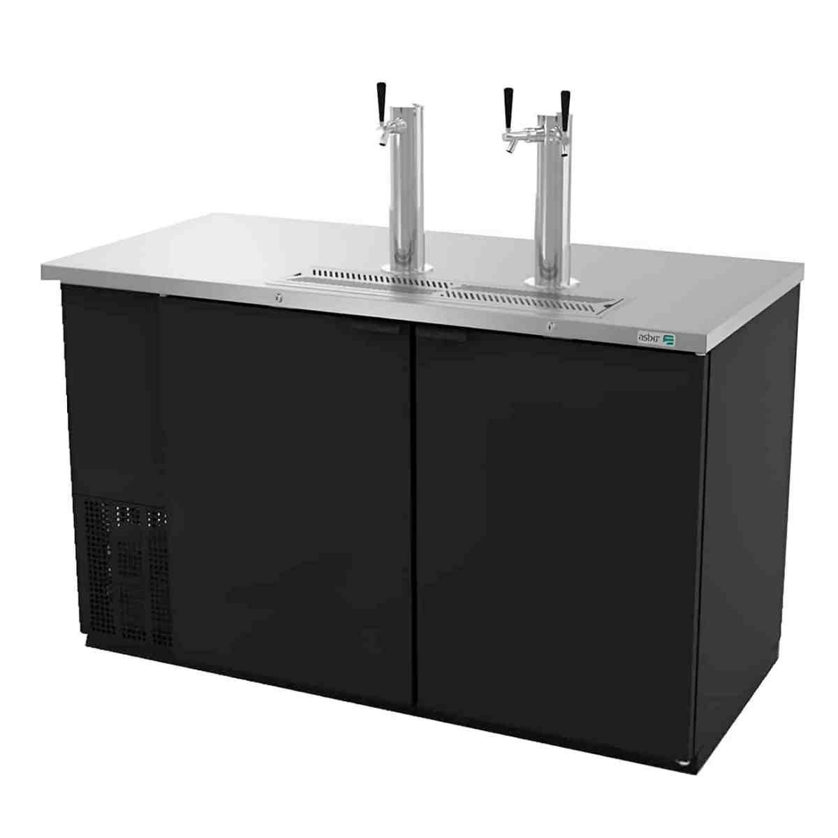 Dispensador Enfriador De Cerveza 2 Puertas ASBER ADDC-58 HC