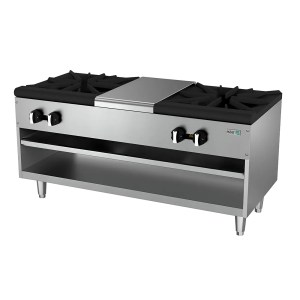 Estufon Fogon 2 Secciones A Gas ASBER AESP-48-4 (4 SEMANAS)