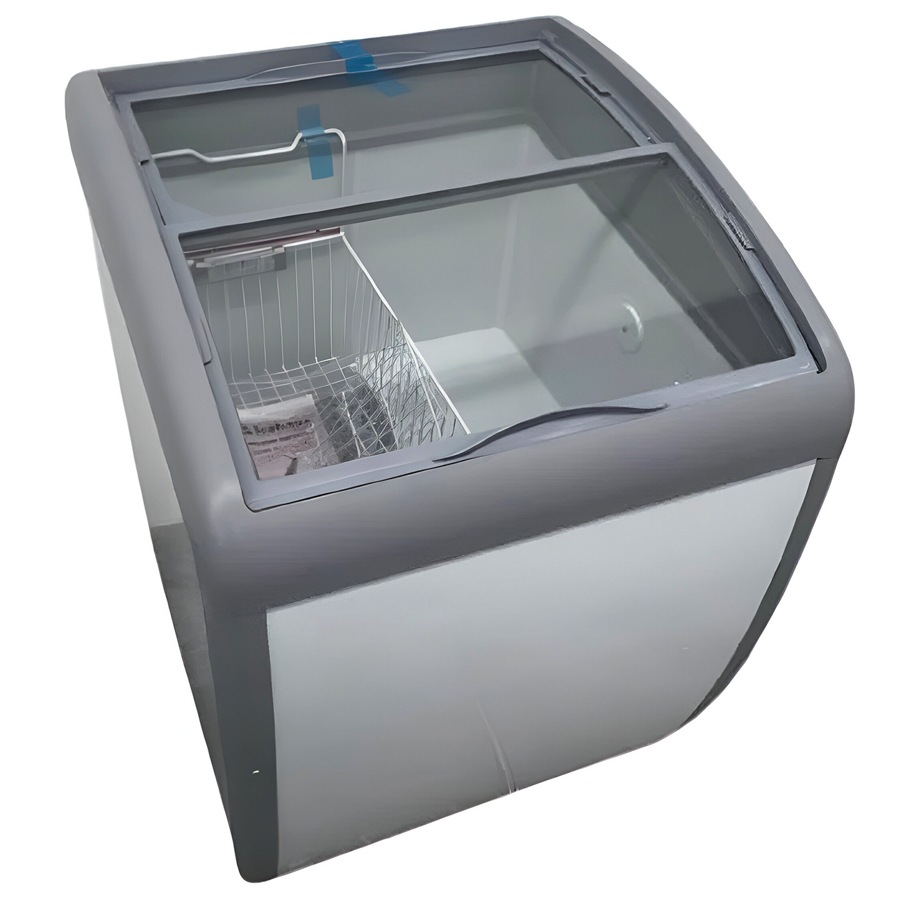 Congelador Para Helados y Paletas Puerta de Cristal 5.65 pies ICEHAUS CHPC-160 - Imagen 2